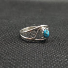 Handmade Silver ring Kingman Turquoise Sterling Silver